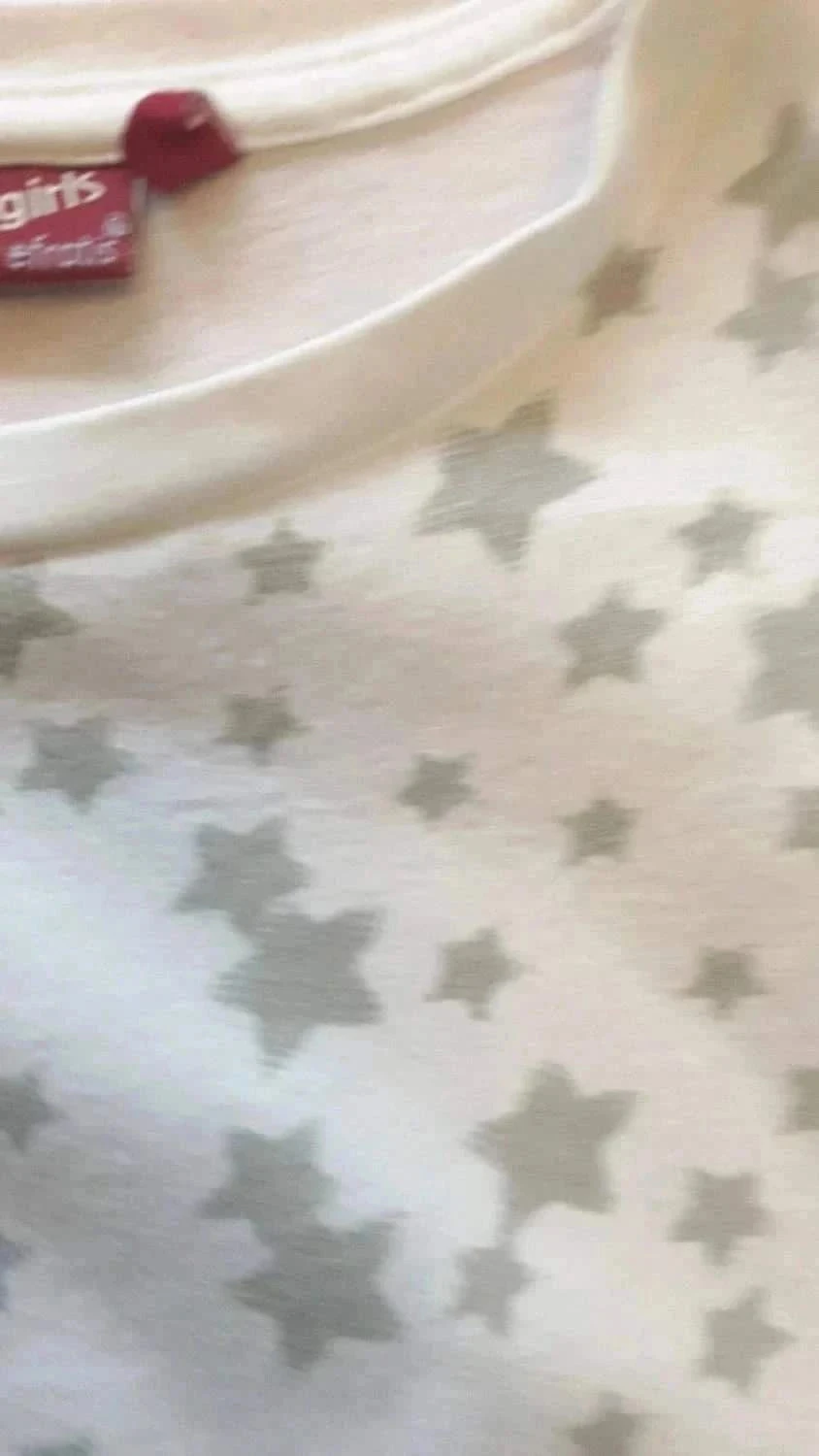 Witte gestippelde tuniek voor 5-jarigen – photo 7